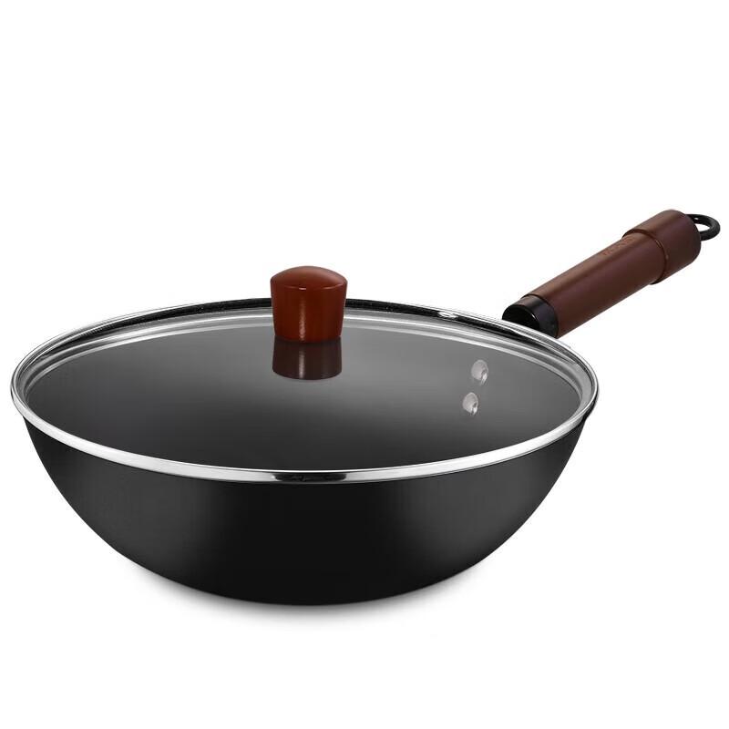 COOKER KING 32cm Refined Iron Wok