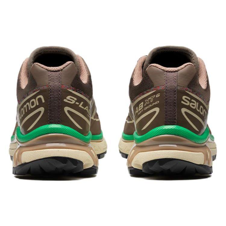 SALOMON Xt-6 Mindful 2 Front Lace Mesh Slip-Resistant Durable Wrap Low-Top Casual Trail Training Urban Commuting Running Shoes Unisex Sneaker 473120