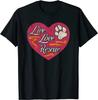 Live Love Rescue Dog Lover Adopt A Dog Adoption Gift Unisex TShirt New 100 Cotton Short Sleeve ONeck Tshirt Casual Mens Top
