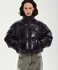 Nick&Nicole Shine Crop Puffer Padding_Navy