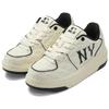 MLB New York Yankees Low top Skateboard Shoes Unisex Beige 3ASXE035N-50CRL