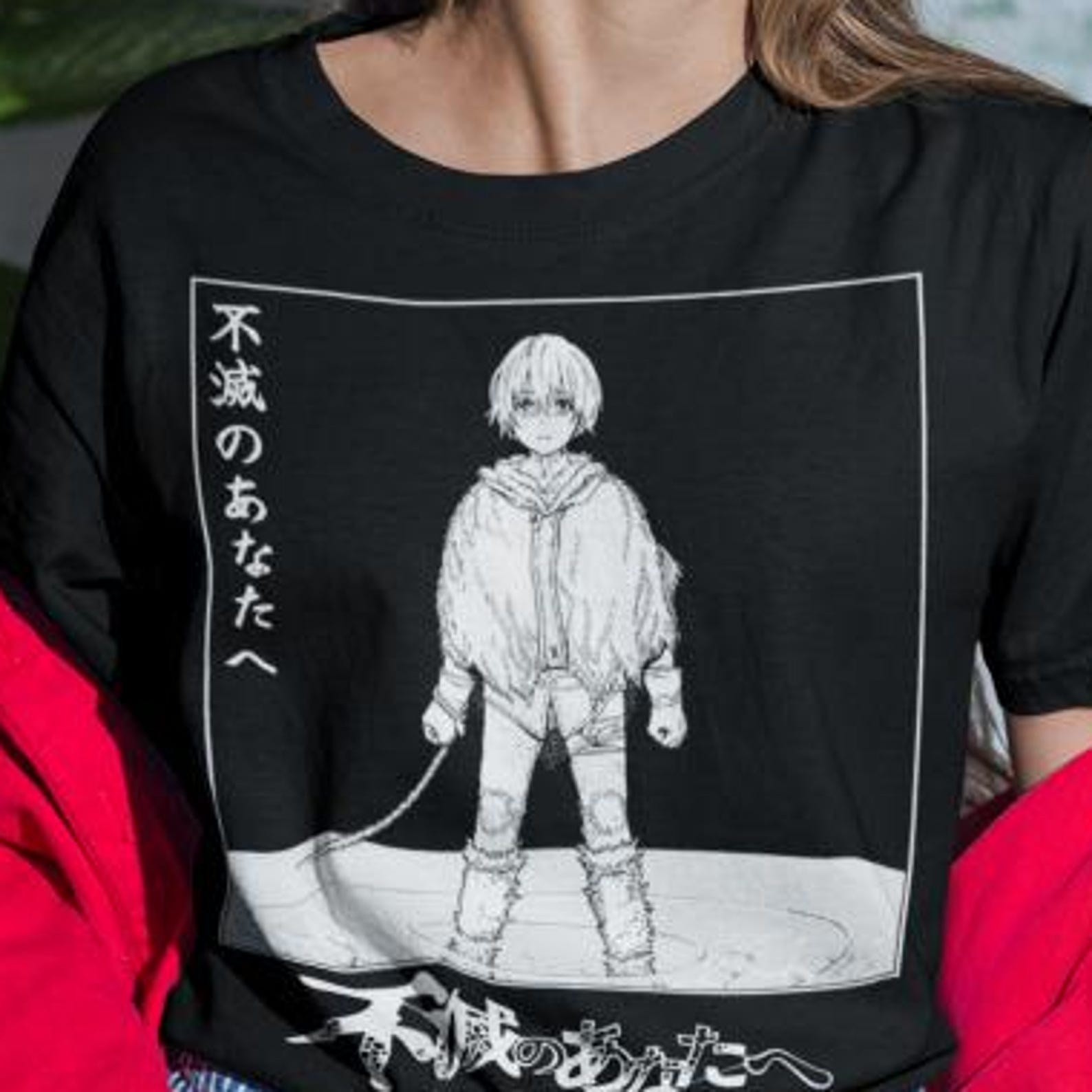 Vintage Anime Tshirt, Retro Anime Shirt M