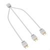 5V 3Pin ARGB Power Cable Splitter 33.5cm Extension Cord for Desktop Fan Connection