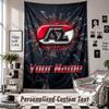 Wall Hanging Tapestry With Custom Name & Text, AZ Alkmaar Decorative Tapestry For Bedroom