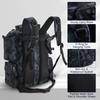 Goture Water-Resistant Fishing Backpack Lightweight Large Hiking Hunting Bag with Rod Holder Adjustable Tackle Storage Pack