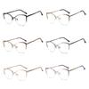 Eye Protection Anti-Blue Light Glasses Blue Ray Blocking Metal Frame Eyewear Ultralight Optical Spectacle Eyeglass Men Women
