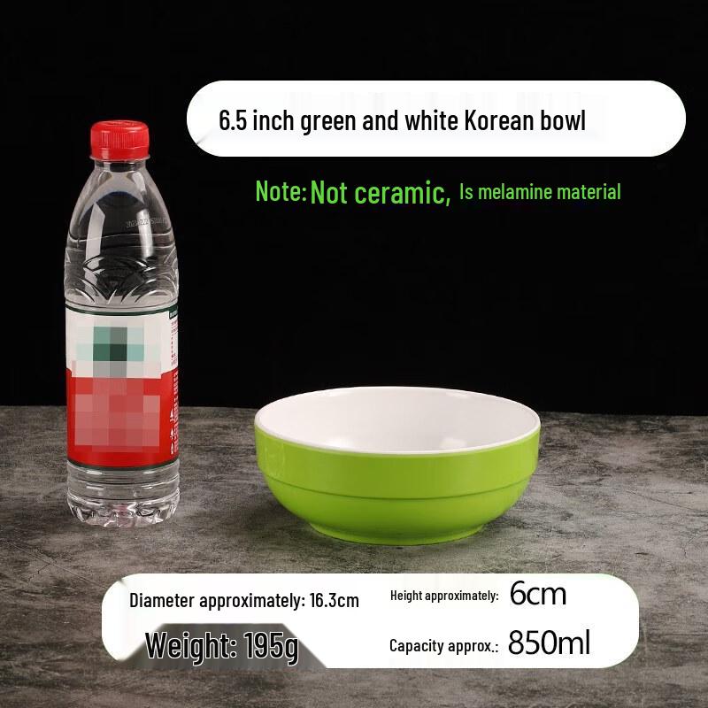 A5 Melamine Commercial Noodle & Rice Bowl - 6.5 Inch
