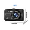 Dual Lens Car DVR  Car Video Recorder Optional Digital Video Recorder  Car