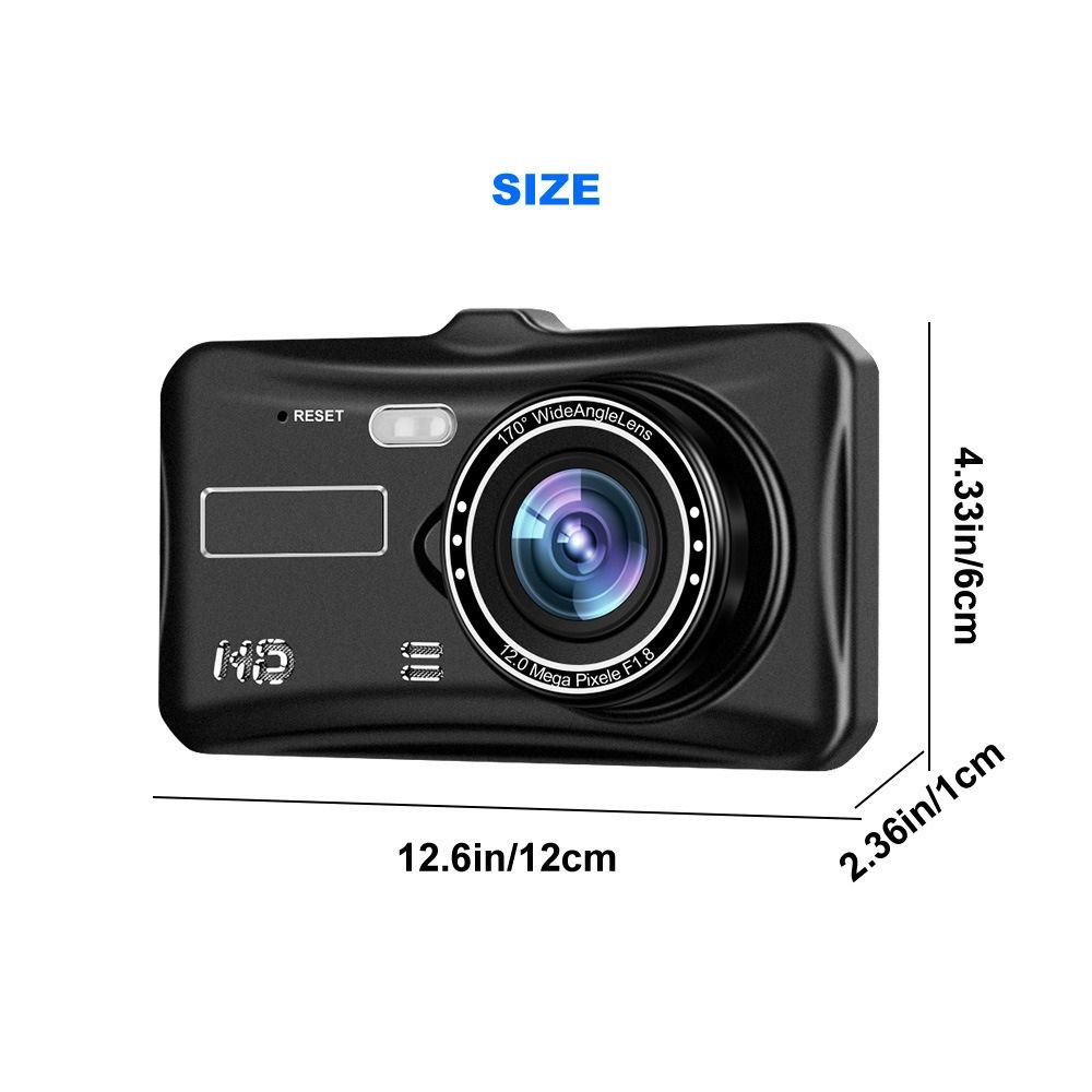 Dual Lens Car DVR  Car Video Recorder Optional Digital Video Recorder  Car