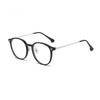Korea Round Tea Glasses Frame Women No Makeup Fashion Anti-blue Glasses Men Contrasting Cute Decorative Glasses Eyeglasses