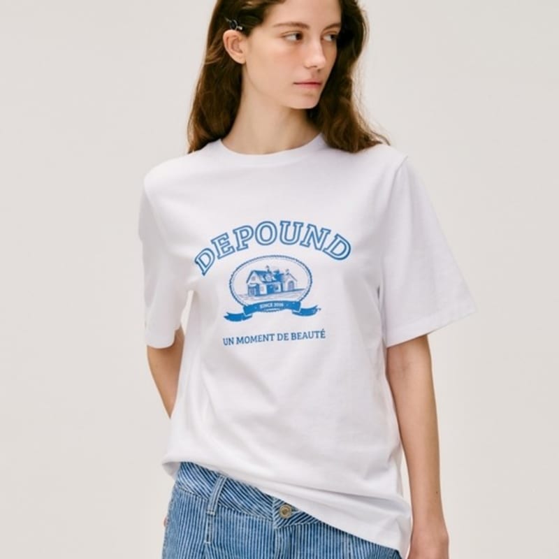 DEPOUND circle metal pin - black