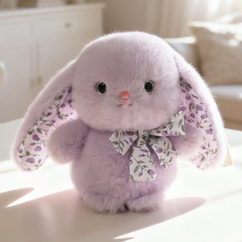 15/25cm Kawaii Rabbit Plush Toy Soft Stuffed Animal Bunny Plush Doll Birthday Gift for Girlfriends Home Decor