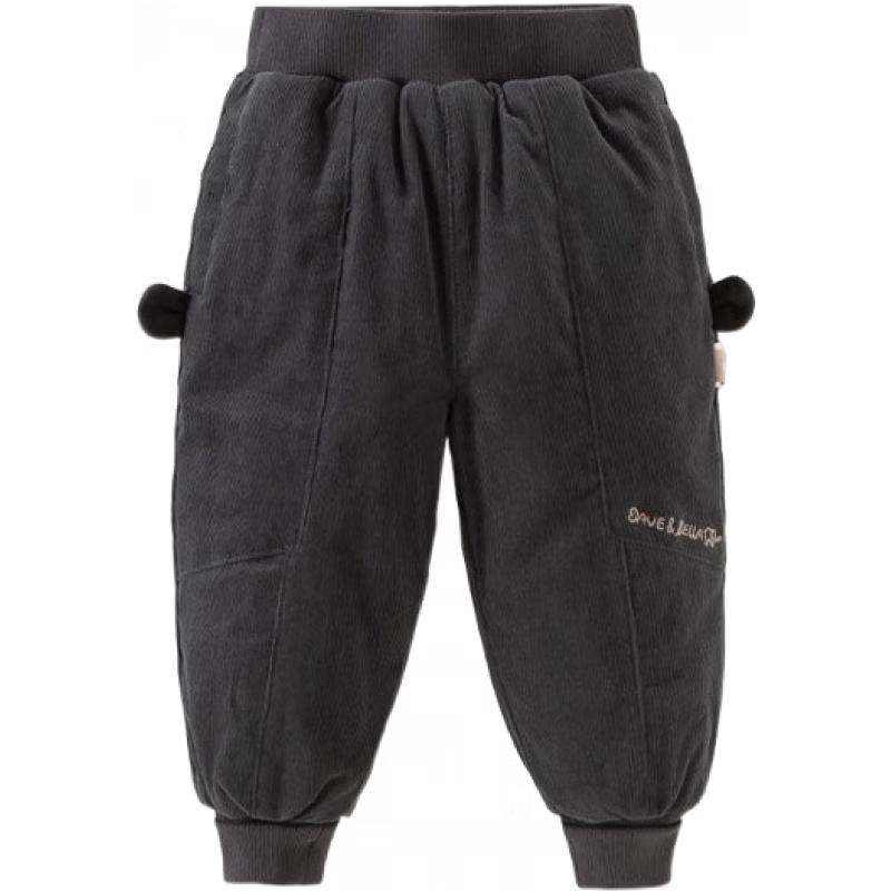 DAVE & BELLA Kids  Winter Corduroy Padded Cuffed Pants 110cm