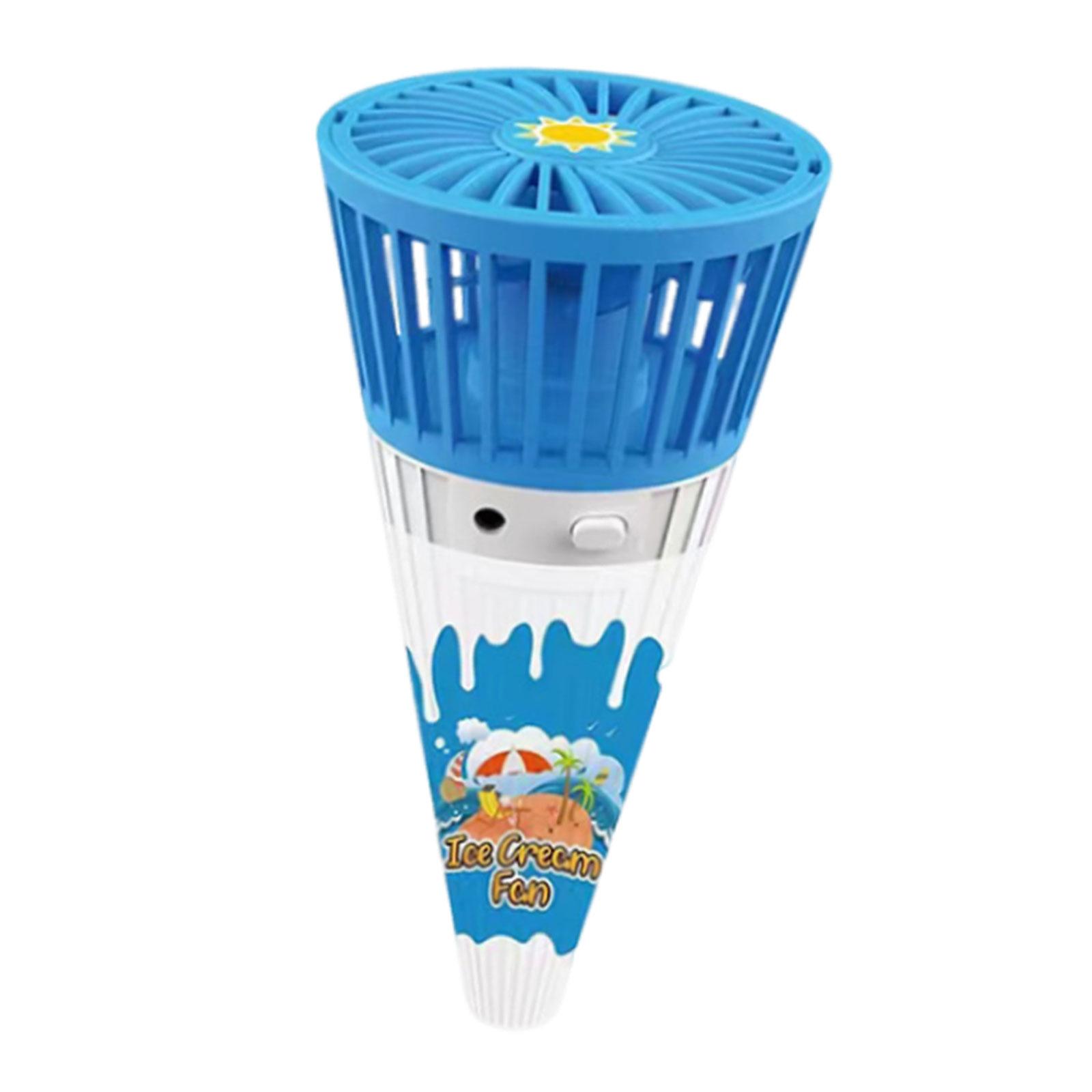 

Neck Fan Rechargeable Small Hands Free Cooling Cute Personal Mini Fan Handheld Fan for Travel Outdoor Sports Jogging Camping синий
