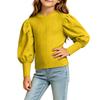 Stylish and Comfortable Girls' Winter Long-Sleeve Top