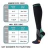 1 Paar Sportstrümpfe Kompression Golf Sportsocken Medizinische Pflegestrümpfe Krampfadern vorbeugen Socken Passend für Rugby-Socken