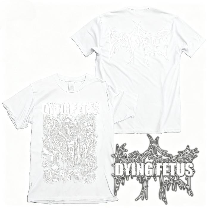 2025 Dying Fetus Metal Band 100% CottonT-Shirt Men Fashion Street Trend Short Sleeve Comfortable Loose Men's Clothing Y2k