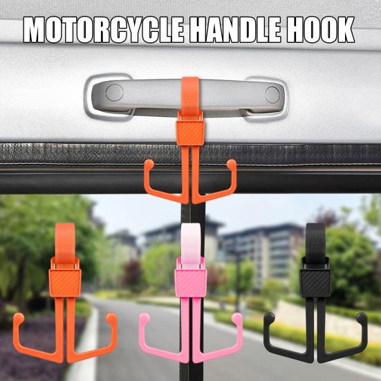 Scooter Bicycle Handlebar Hook 360-Degree Rotatable Strong Load-bearing Easy To Install Car Seat Hook Headrest Hanger
