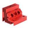 Efficient Extruder Heat Sink Block, Aluminum Alloy Cooling for K1 3D Printer Ceramic Hotend, Compatible with Ceramic Hotend for K1 3D Printer