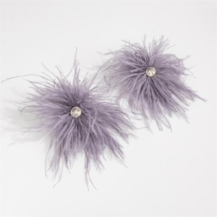 Long Feather Drop Earrings Eye Catching Decoration Ear Jewelry Suitable For Parties Concerts And Festive Celebrations