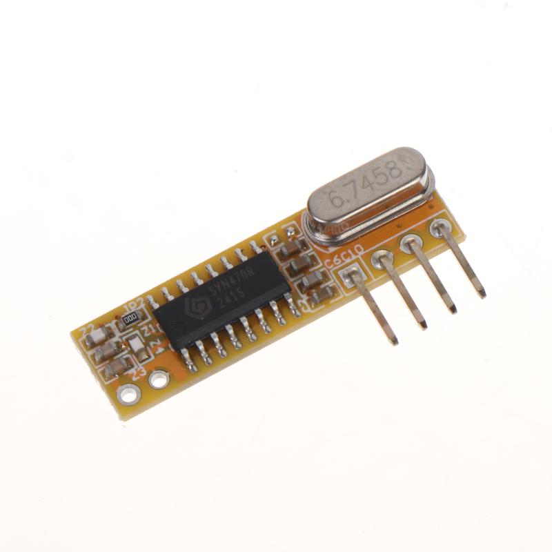 RXB12 Superheterodyne Wireless Receiver Module 315/390/418/433MHz High Sensitivity for Remote Control Security Projects