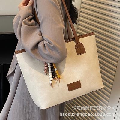 Fashion Large-capacity Bag Women's 2025 New Commuter Versatile Shoulder Bag, High-end Sense Going Out To Work Tote Bag