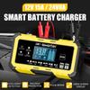 12/24V 15A High Current Smart Charger for Lead-Acid & Lithium-Iron Batteries