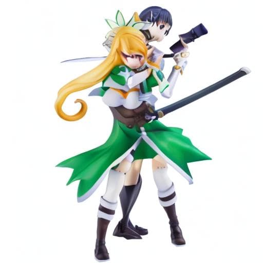 Sword Art Online" Leafa & Kirigaya Suguha 2-Piece Set, Non-Scale PVC & ABS Painted Complete Figures