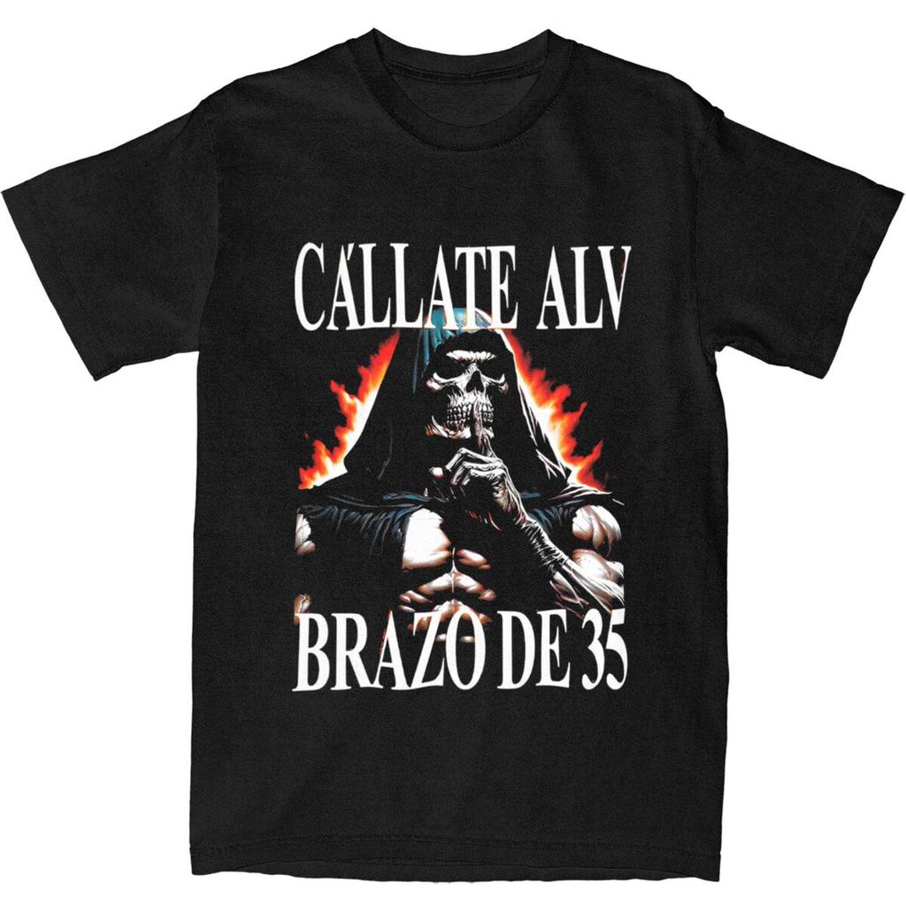 Printed Calacas Chidas Gym T Shirt for Unisex Funky Skull Gym 100% Cotton T-shirts Short Sleeve