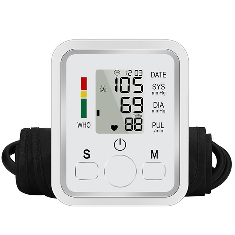 Medical-Grade Arm Blood Pressure Monitor with Voice Broadcast for Home Use