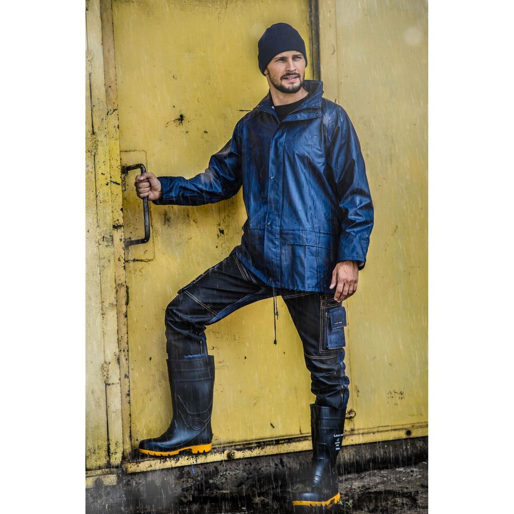 Pu Raincoat, Navy Blue, "", Ce, Lahti