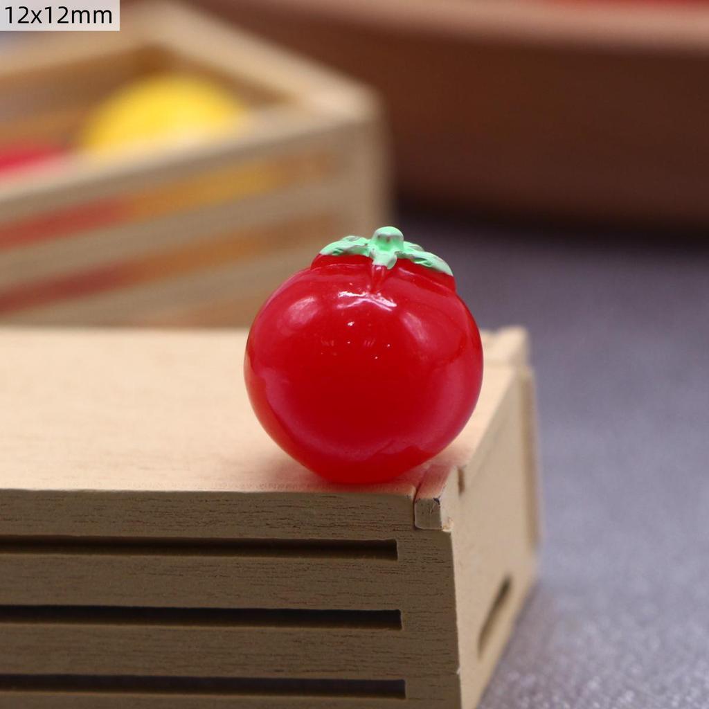 10-Piece Set: Mini 3D Fruit Dollhouse Dining Table Play Food Props