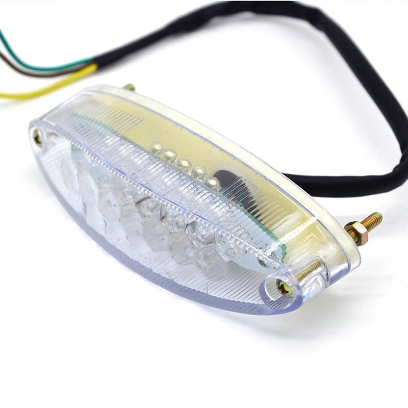 28 LED 3W 12V მოტოციკლის კუდის გაჩერება Brake Ellipse Light