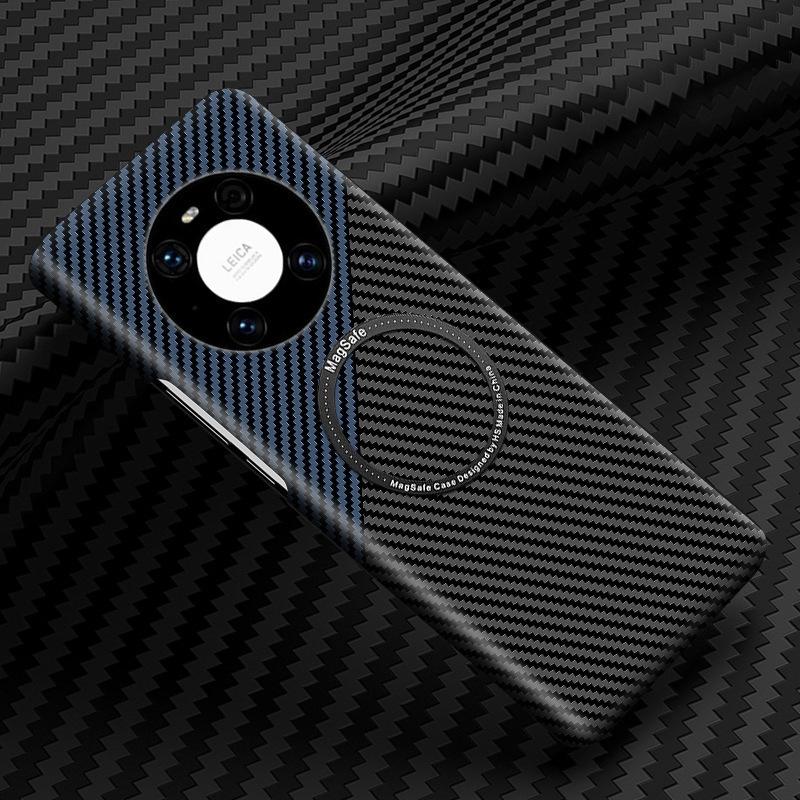 

Это магнитный чехол для телефона с узором из углеродного волокна для Huawei MATE70pro и ультратонкий противоударный защитный чехол Pua70 для Mate60 pura70pro+