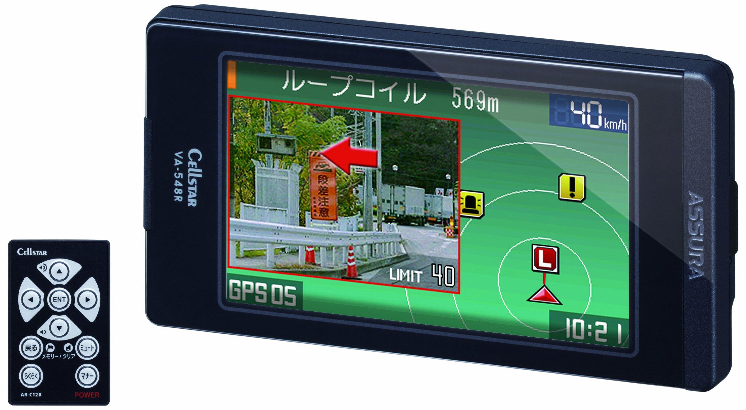 

CELLSTAR Компактный тип GPS-радар-детектор VA-548R