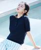 Sellebsyabedisyeon [3Pack] 26Ss Pointel Crochet Short Sleeve Knit