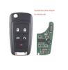Buick/Chevrolet XFL 5-Button Smart Card Remote Motherboard, 315 MHz 46 Chip