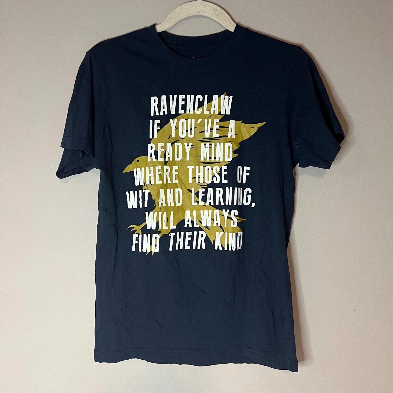 Harry Potter Ravenclaw House Graphic T-Shirt Adult Womens Small 2XL