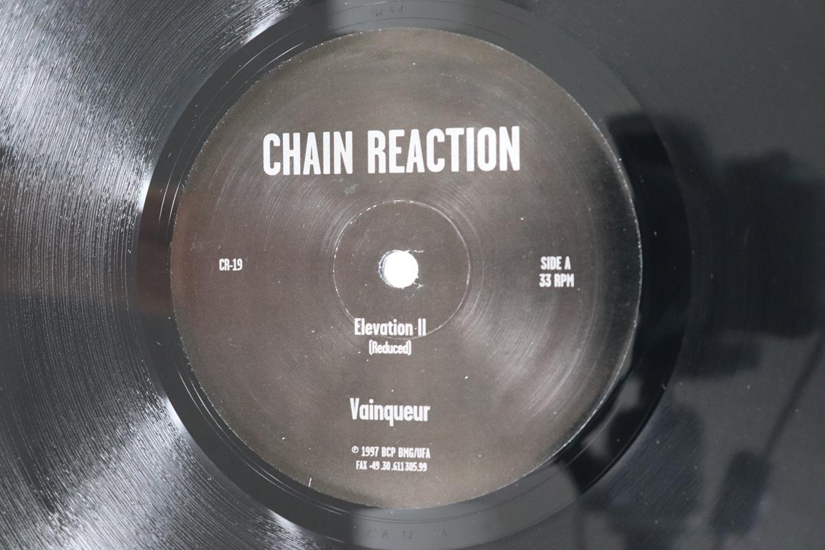 

12inch Record VAINQUEUR Elevation II CR19 CHAIN REACTION 1997 US Dance Electronica Used