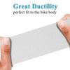ENLEE Bike Frame Protection Tape, Non-Yellowing Transparent Bike Frame Protection Kit, Clear Honeycomb PVC Anti-Scratch Protector For MTB/Road/Gravel