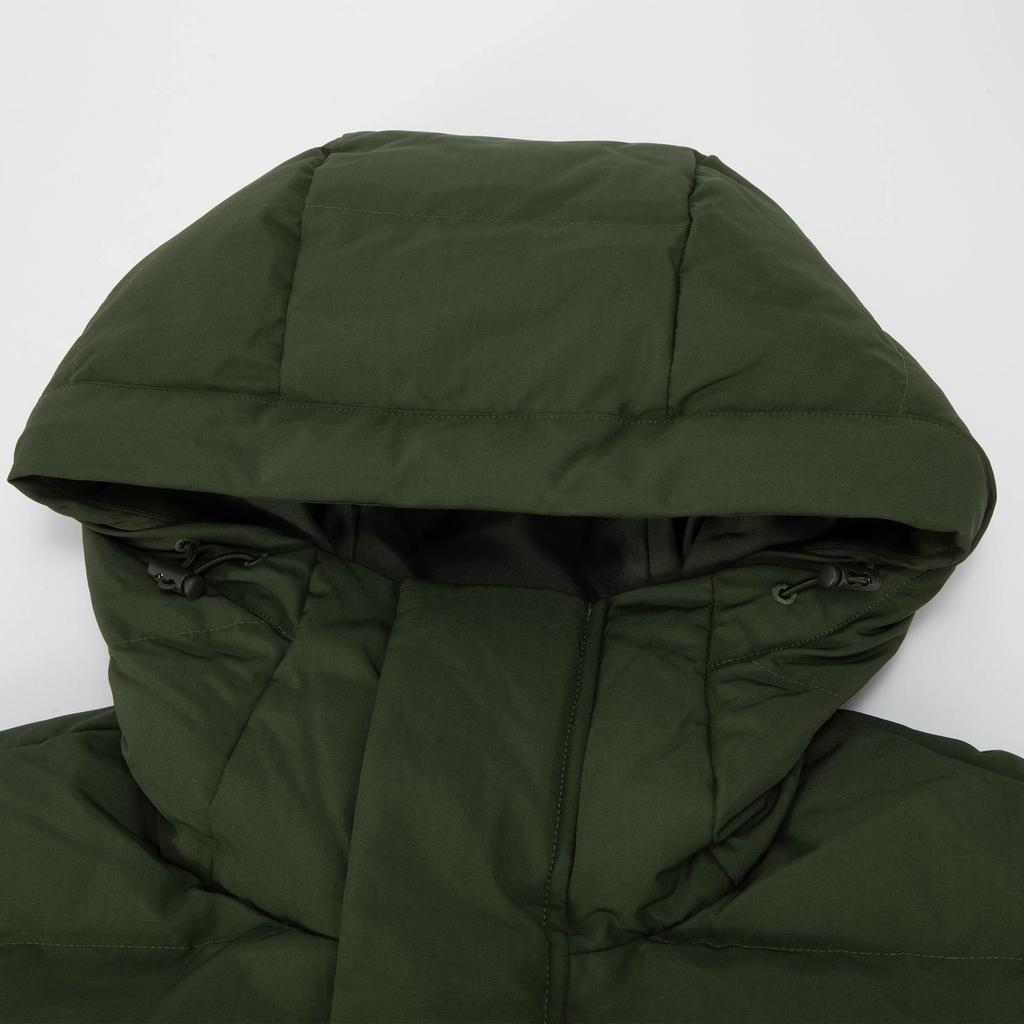 Puma Bz Cc Down Hooded Solid Color Casual Jacket Unisex Jacket Army-Green 625542-69