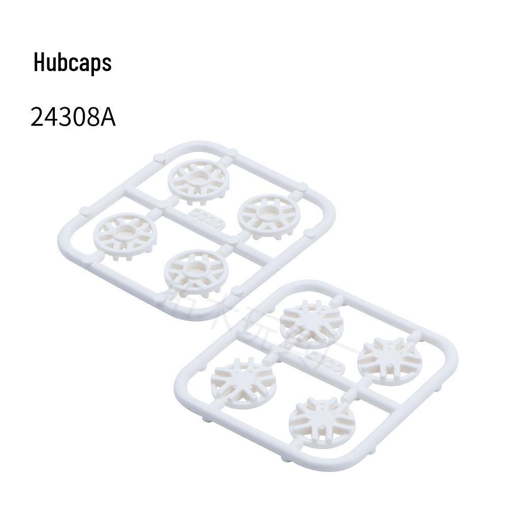 LEGO 24308a Compatible Wheel Hub Cap - Small Particle Building Block Accessory