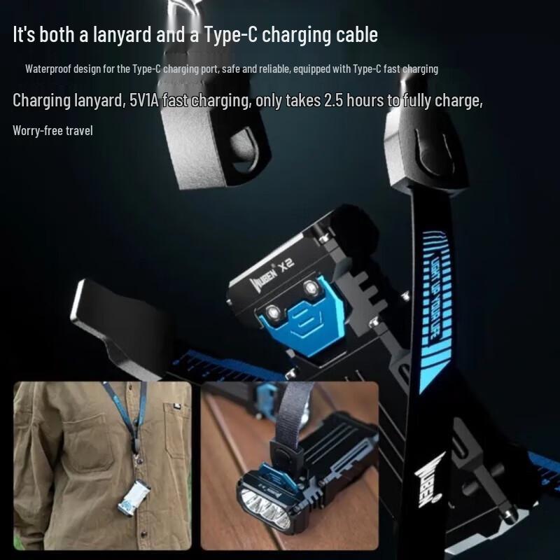 WUBEN X2 Mini Portable EDC Flashlight