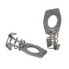 Hot Water Heater Cover Cam Lock Metal Door Latch Fastener Compatible for Cupboards RVs Trailer Camper Accessorie 2-Piece
