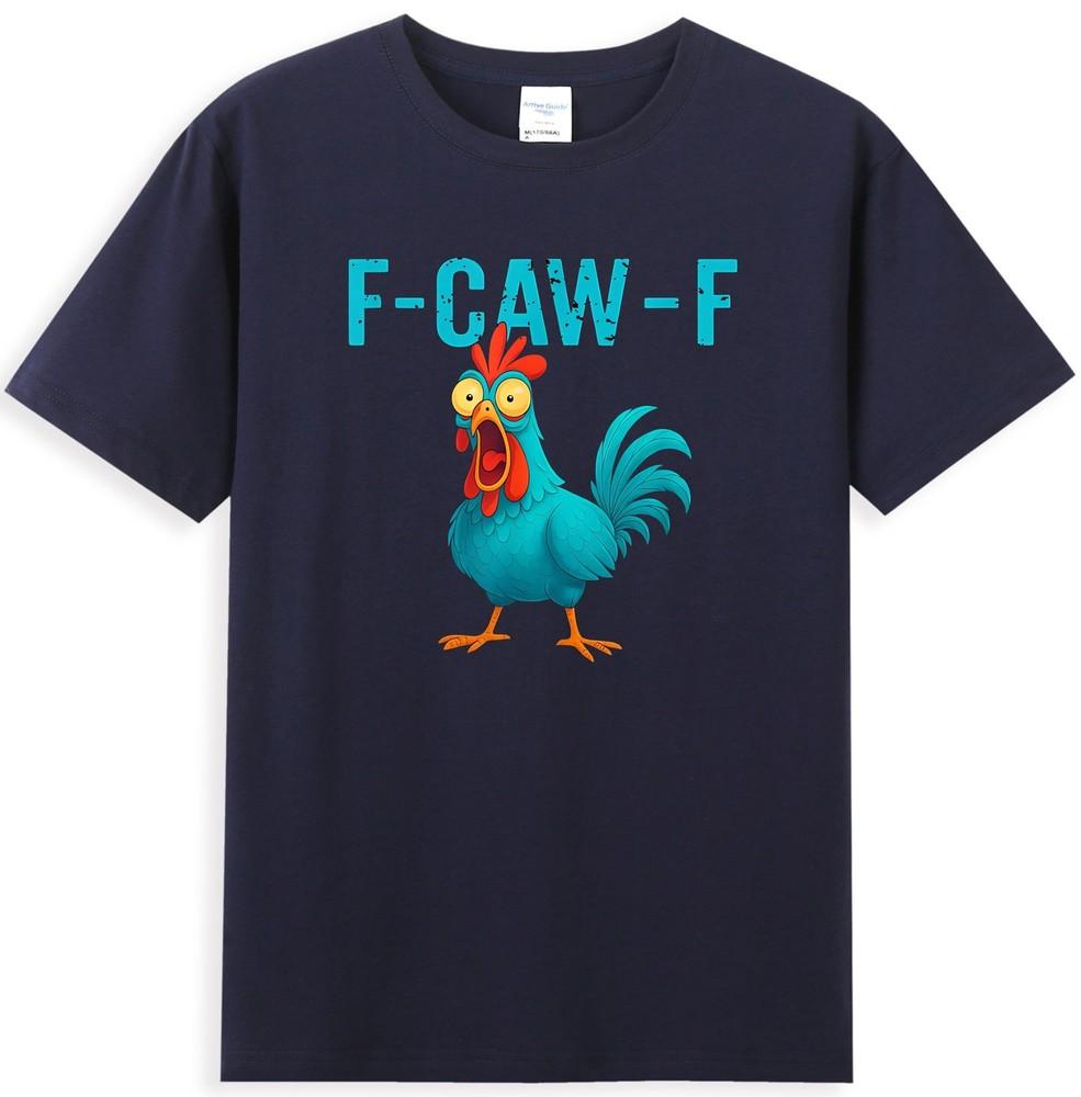 Divertida Camiseta De Pollo FCawF De Pollo Fcawf Funny Chicken Design TShirt S