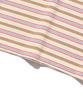 TAILOR STUDIO Soft Campus Striped Short Sleeve Tee (Ivory/Purple)