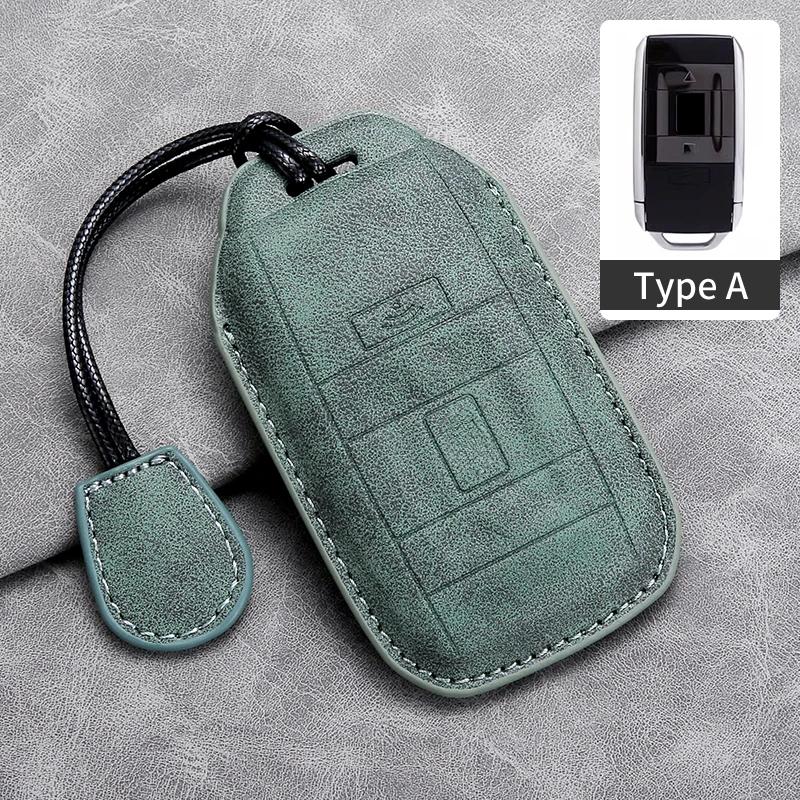 

Кожаный новый чехол для автомобильного ключа для Rolls-Royce Cullinan Phantom Ghost Wraith Dawn Key Case Shell Buckle