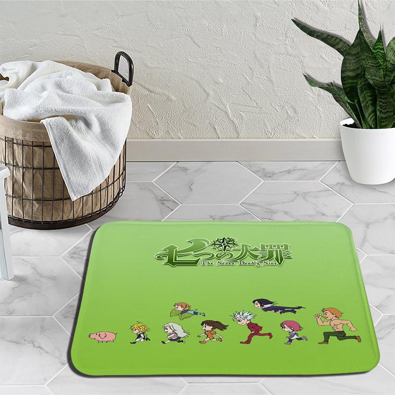 Covorul The Seven Deadly Sins desen animat sufragerie dormitor covor balcon baie covor antiderapant covor exterior cadou de zi
