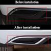 1 Pair Rear Bumper Trim Bezels Stainless Steel Chrome Left and Right For Golf Mk7 VII 5-door sedan 2018