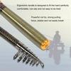 Mini Portable Carbon Retractable Super Hard Sea Fishing Fish Pole Rod (1.8m)